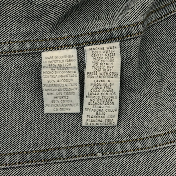JONES NEW YORK SPORT DENIM JACKET SIZE S - Picture 5 of 8